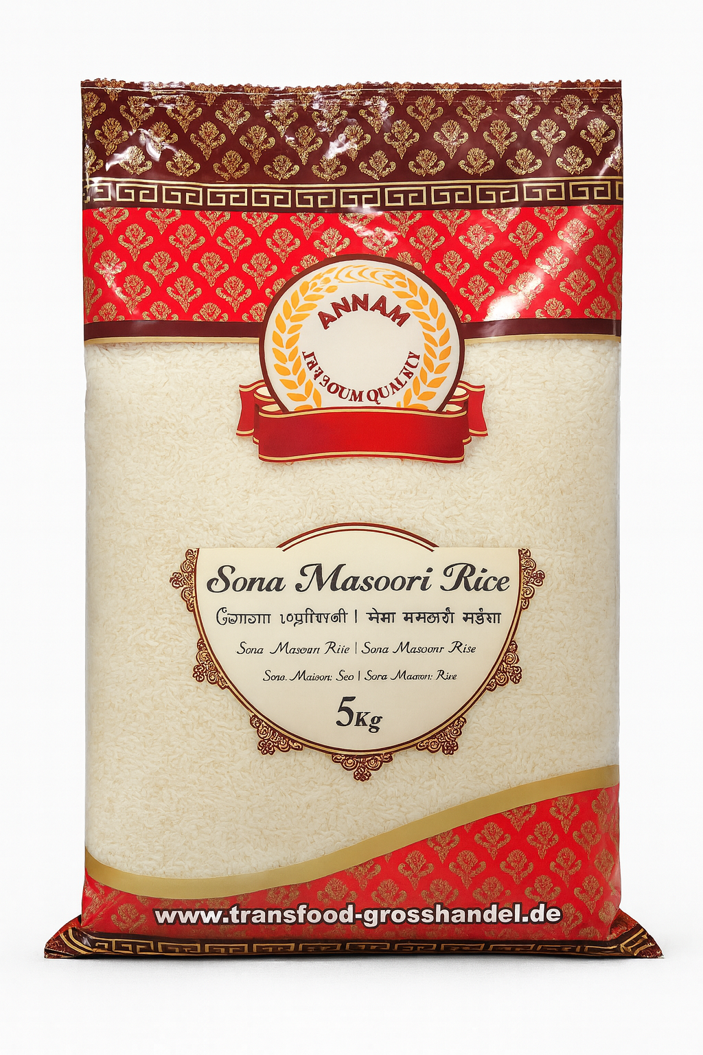 Annam 
sona masoori rice 5kg