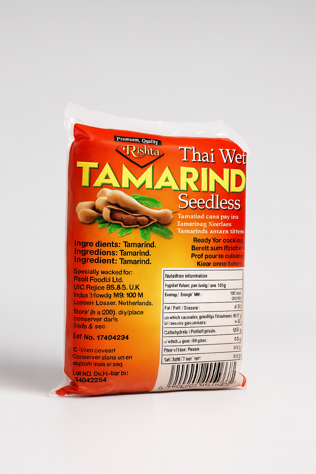 Rishta 
Tamarind seedless 400g