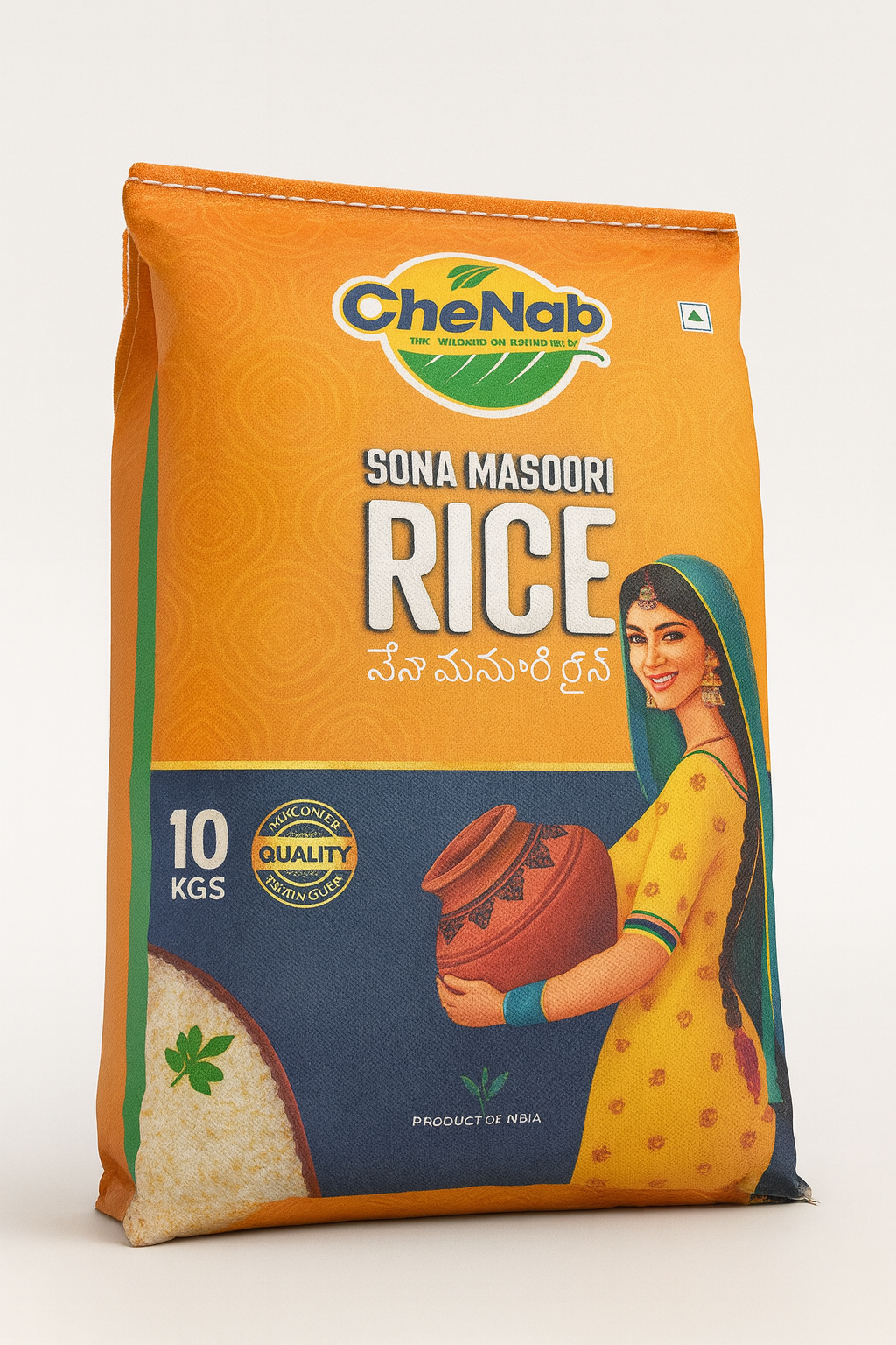 Chenab sona masoori rice 10kg