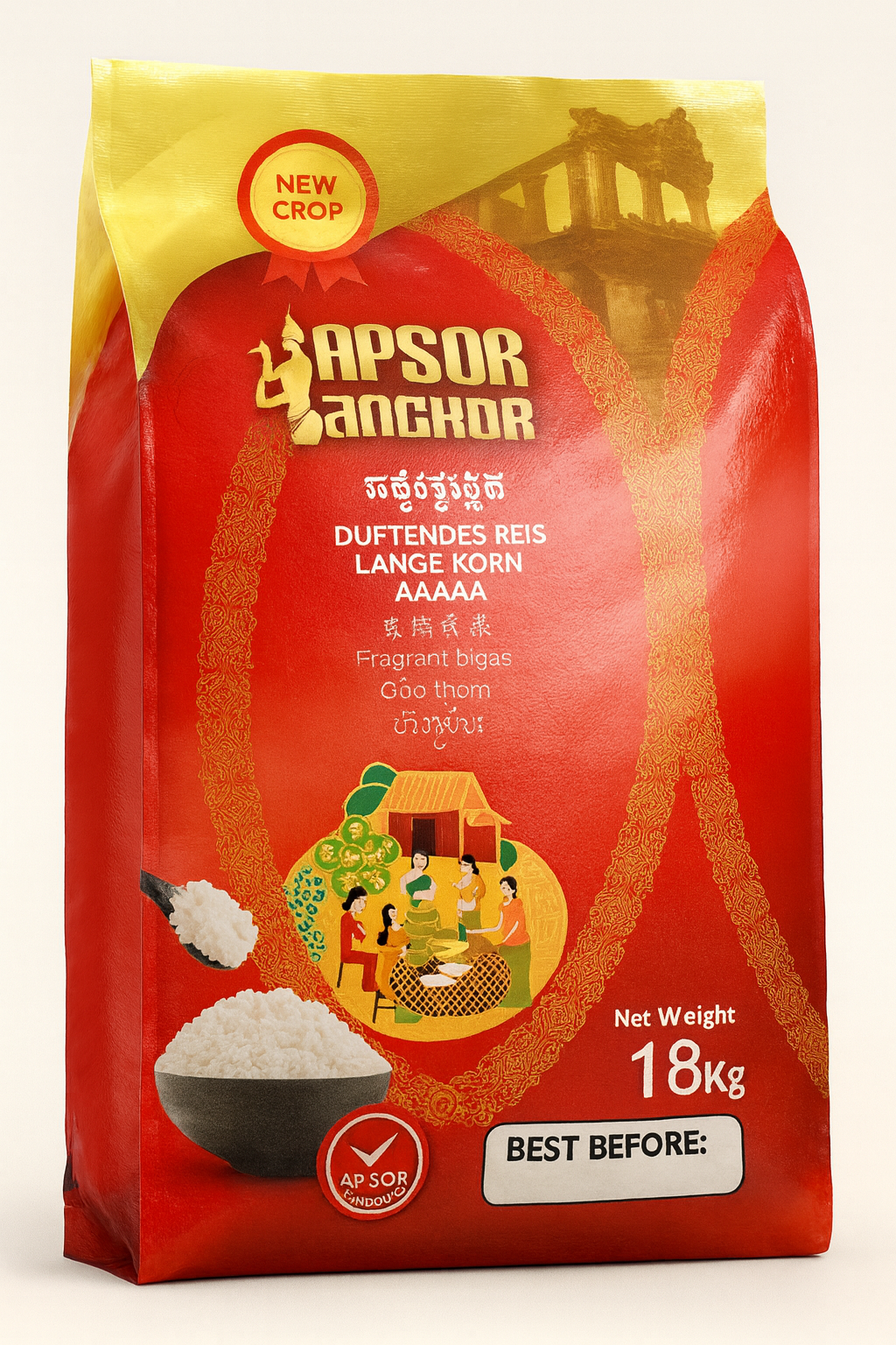 APROS 
Thai rice 18kg