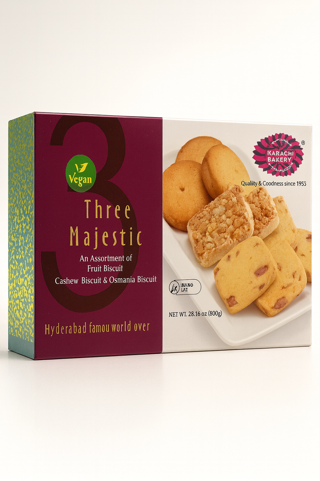 Karachi three majestic biscuit 600g