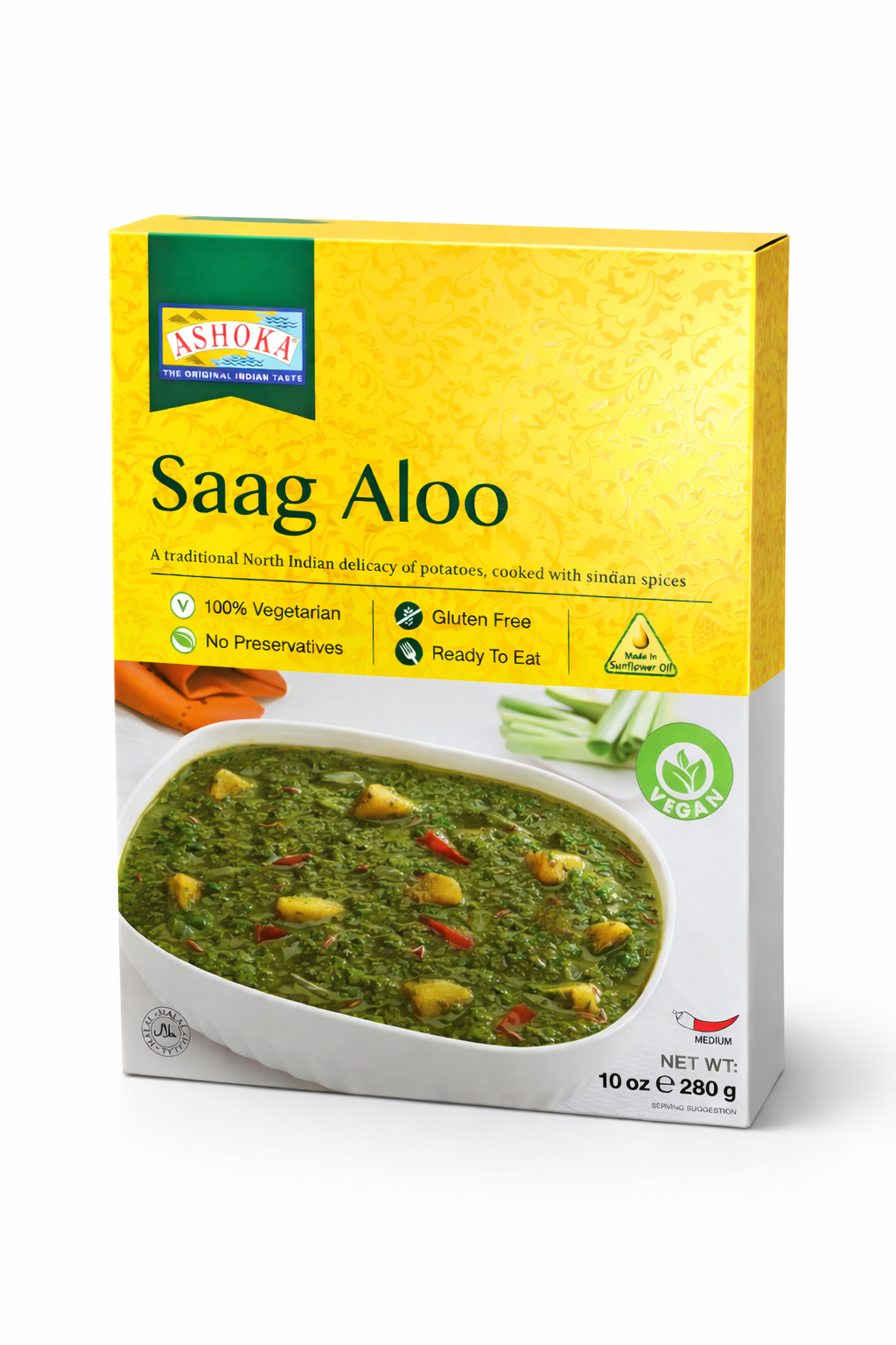 Ashore Saag Aloo 280g