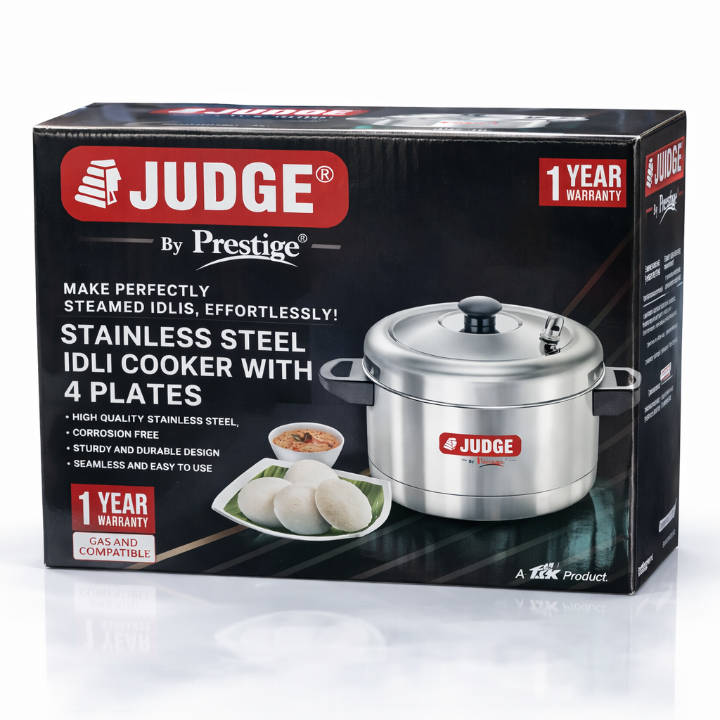 Prestige idli cooker with 4 plates