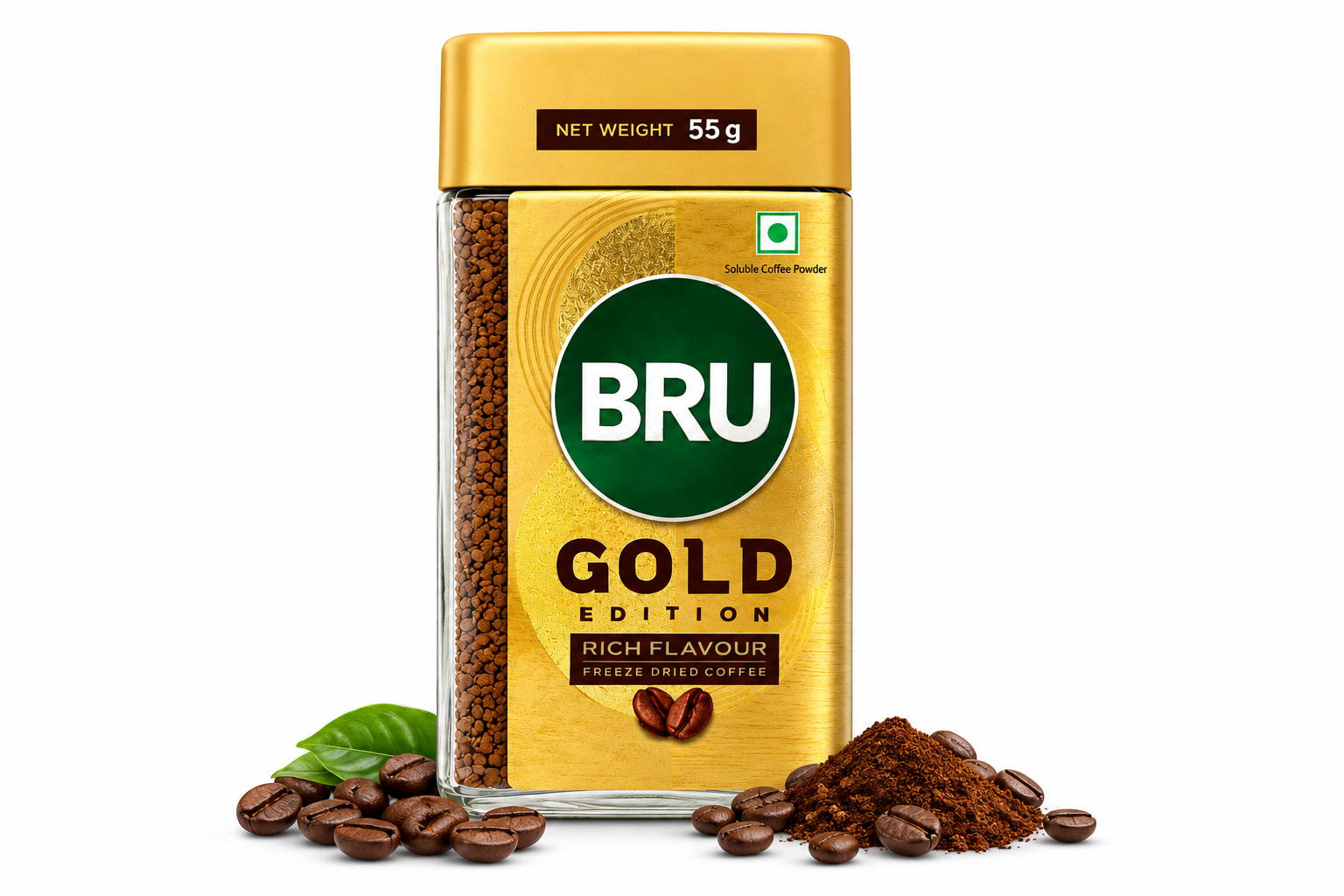 BRU INSTANT GOLD COFFEE 55G