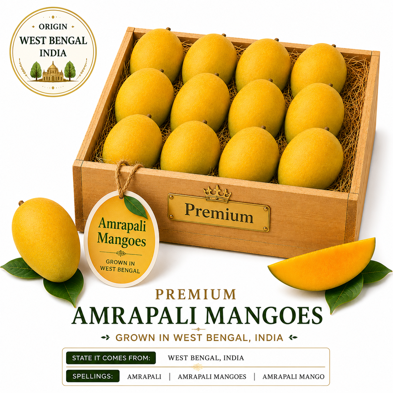 (No Available) Amrapali Mango box 9 to 12 stk