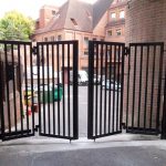 bi-folding gates