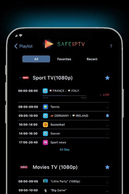 Telefon-Safe-IPTV-Player 2