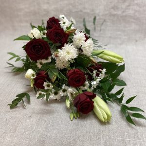 blommor saga begravning