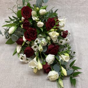 blommor saga begravning