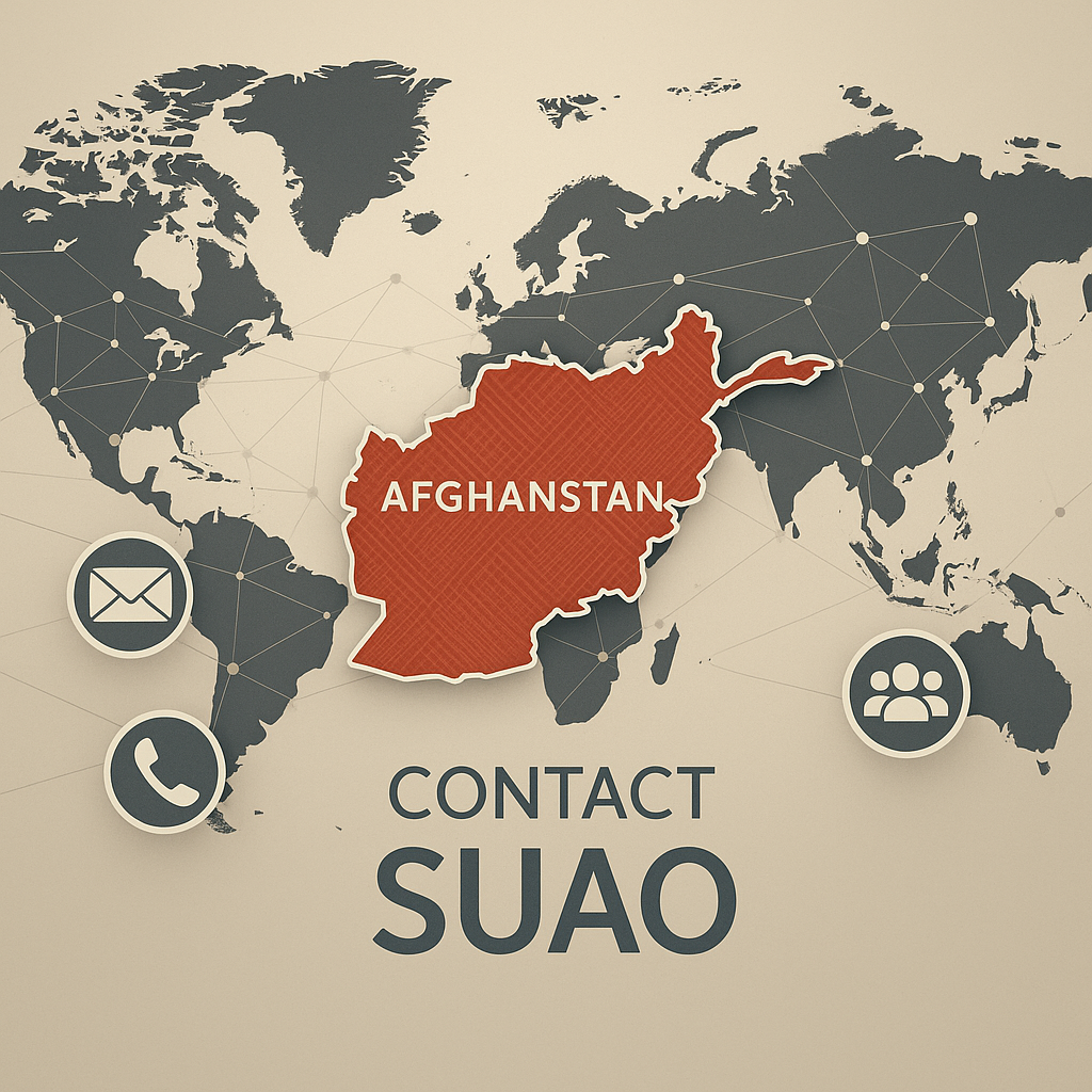 Contact_SUAO Contact Saifrood Unity and Aid Organization