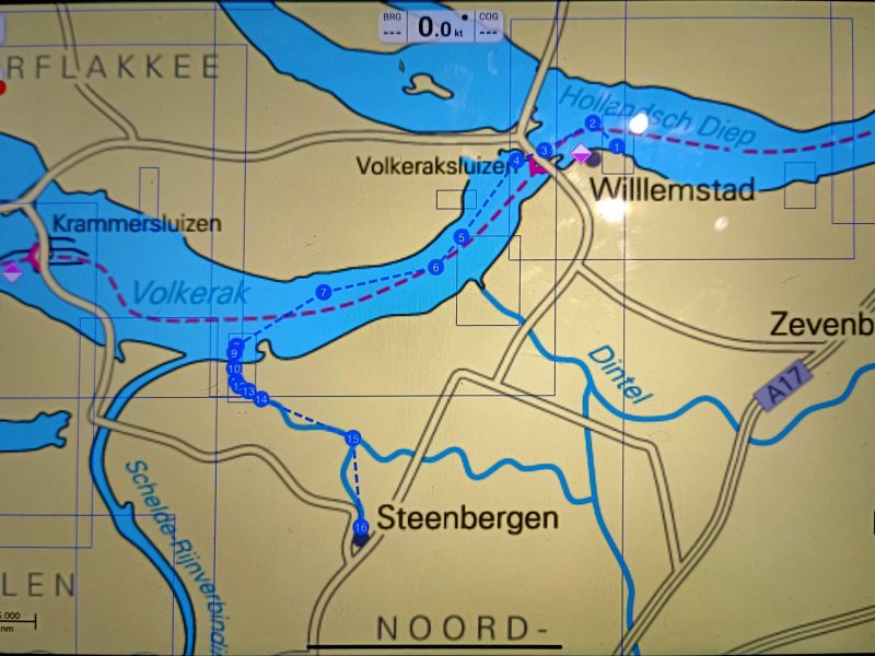 Trajet Pentecôte 2023 J2 Willemstad à Steenbergen