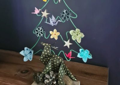 Origamis Sapin de Noël