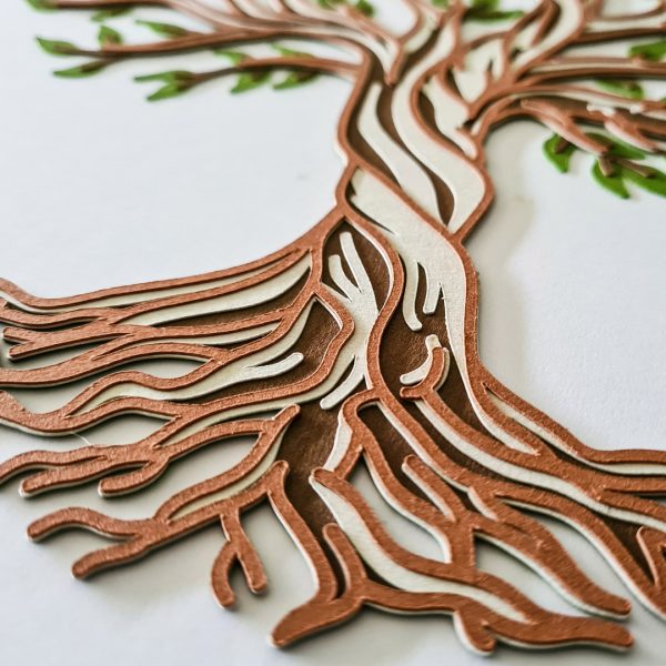 Paper Art Tree Of Life