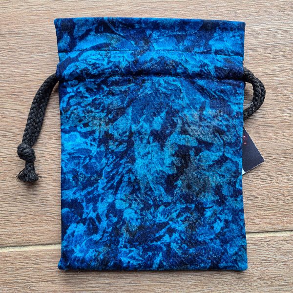 Petite pochette bleue