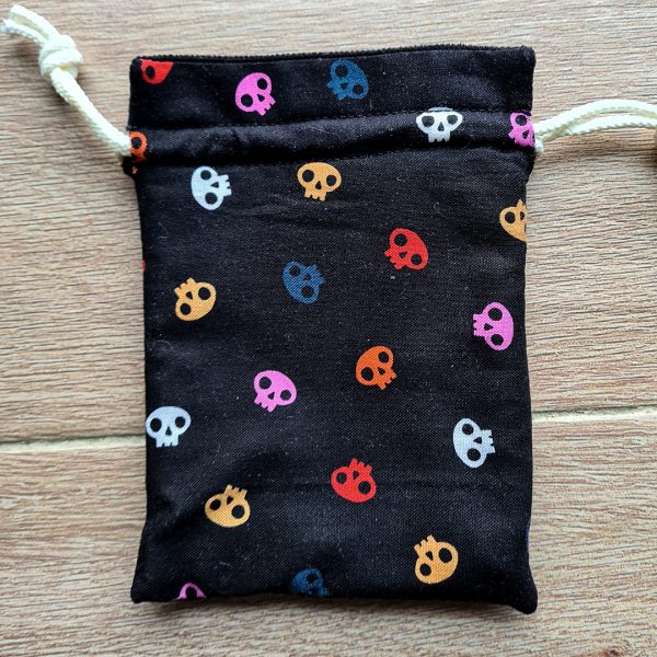 Mini Pochette Têtes de mort Colorés