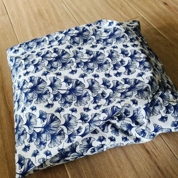 Furoshiki feuilles de Gingko bleues