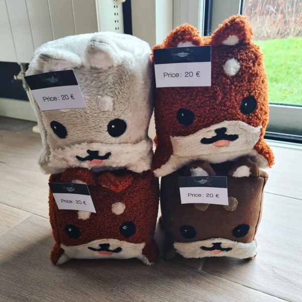 Peluches Shiba cube