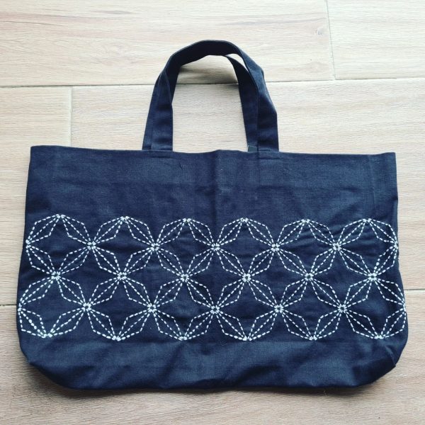 Sac Sashiko lapin