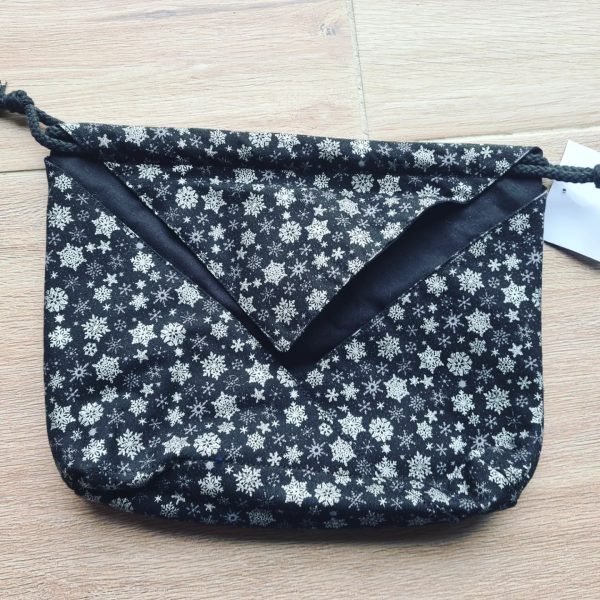 Pochette origami flocons de neige