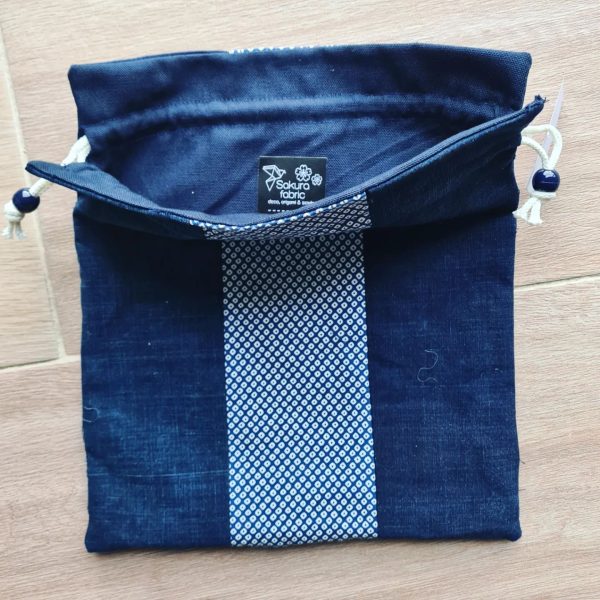 Pochette hakama et shibori