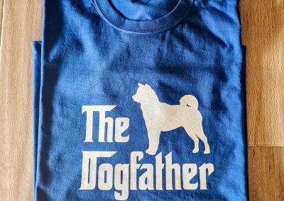 T-shirt flocage Dogfather