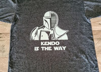 T-shirt flocage kendo et Mandalorian