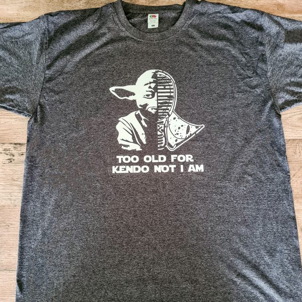 T-shirt Kendo Yoda flocage