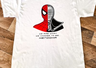 T-shirt kendo Spiderman
