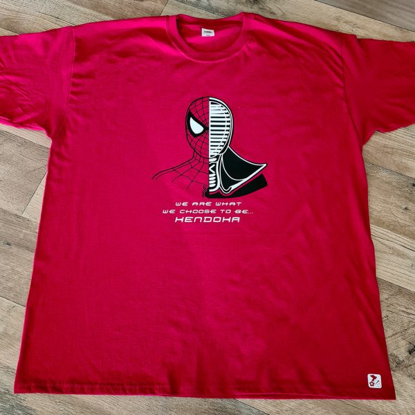 T-shirt kendo Spiderman