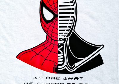 T-shirt kendo Spiderman