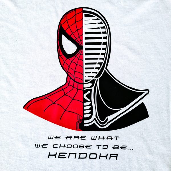 T-shirt kendo Spiderman