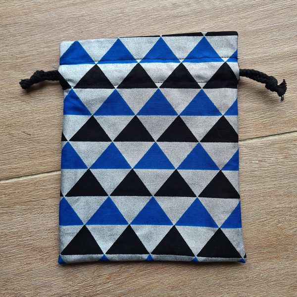 Pochette moyenne triangles géométriques