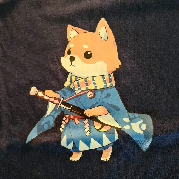 T-shirt Shiba samouraï