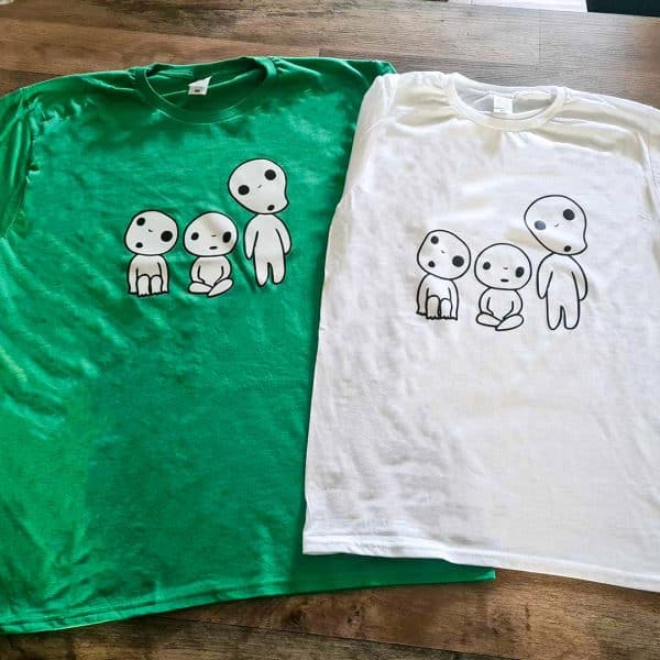 T-shirts Ghibli esprits de la forêt