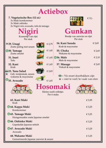 Pagina 2 Zwangerschaps menu