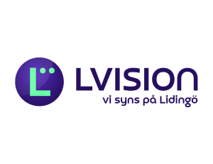 Lvision logo - Vi syns på Lidingö