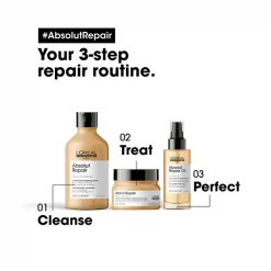 Alternative view of L'ORÉAL PROFESSIONNEL ABSOLUT REPAIR GOLD MASQUE THICK HAIR 500ml