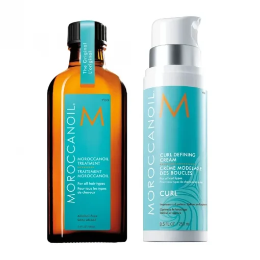 Moroccanoil Curl Defining Cream & Original Oil Treatment Kit