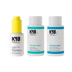 K18 Shampoo & Molecular Repair Hair Oil 30ml Kit