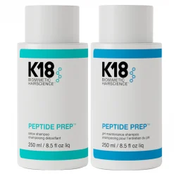 K18 PEPTIDE PREP DETOX & PH MAINTENANCE SHAMPOO DUO 2x250ml