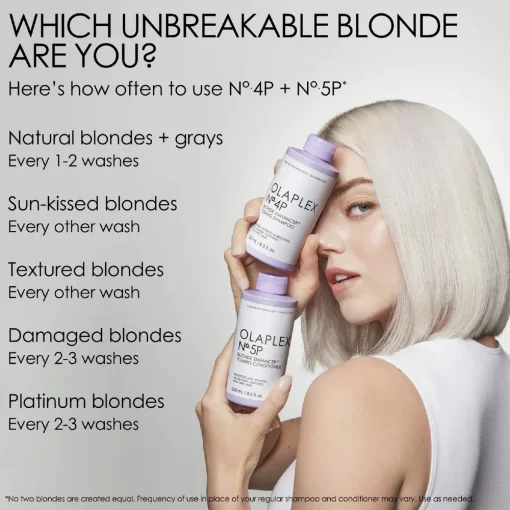 OLAPLEX NO. 5P BLOND ENHANCER TONING CONDITIONER 250ml - Bild 6