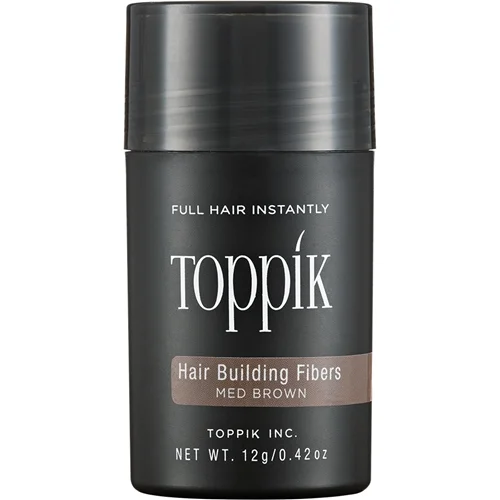 TOPPIK Hair Building Fibers Medium Brown 12g