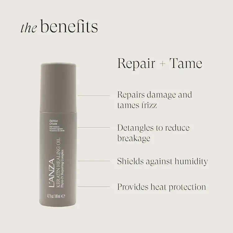 Lanza Keratin Healing Oil Defrizz Cream 140ml - Bild 5
