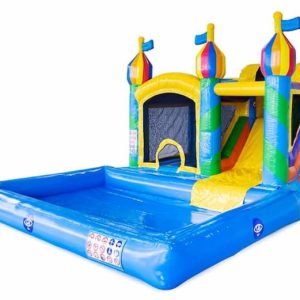 Jumpy Happy Splash Party Bouncy Castle