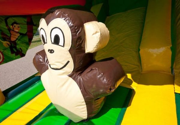 Shooting Combo Jungle Bouncy Castle - Bilde 5