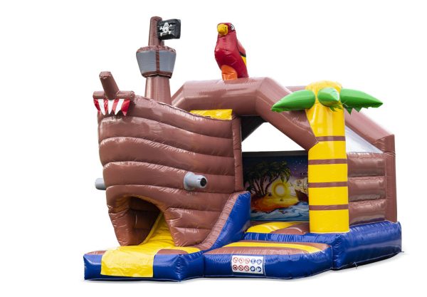 Slide Combo Pirate Bouncy Castle