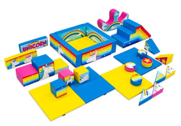 Softplay Set XXL Unicorn (29-piece)