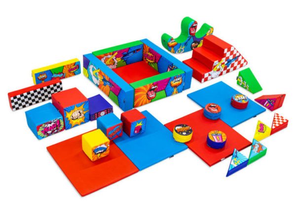 Softplay Set XXL Comic (29-piece)