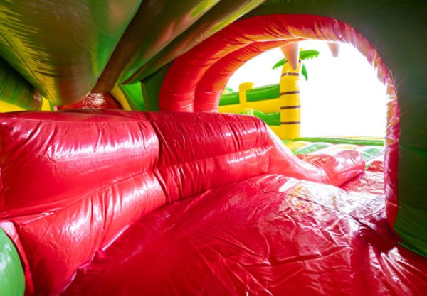 Slideworld 15m Crocodile Bouncy Castle - Bilde 3