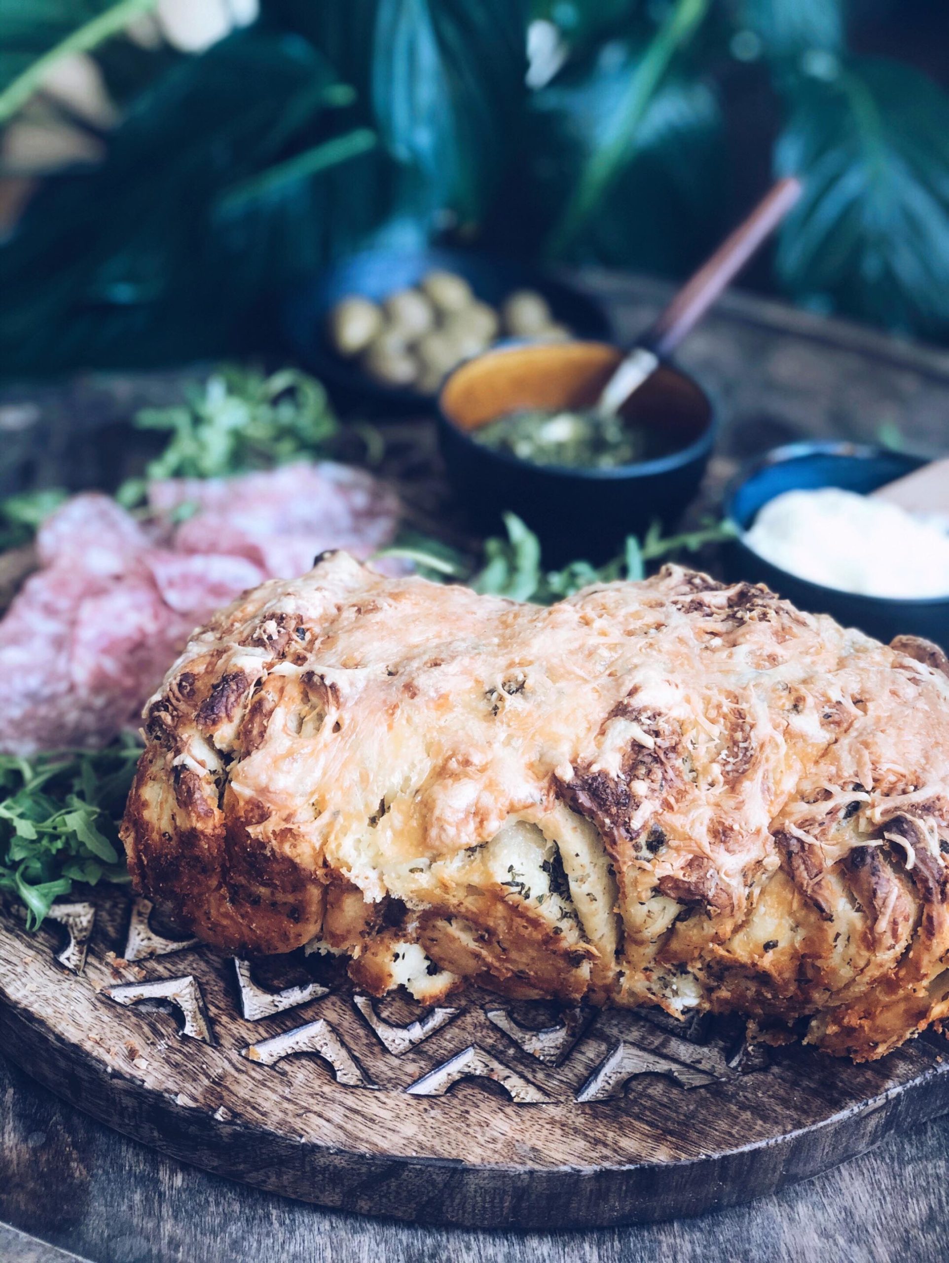 Stablebrød med parmesan